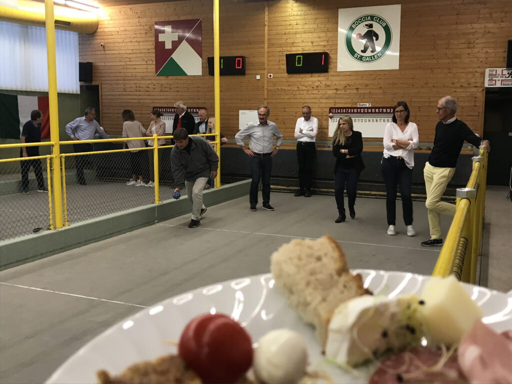 Kiwanis-Club St.Gallen, Boccia-Abend 2021